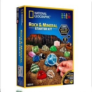 NATIONAL GEOGRAPHIC ROCK & MINERAL STARTER KIT